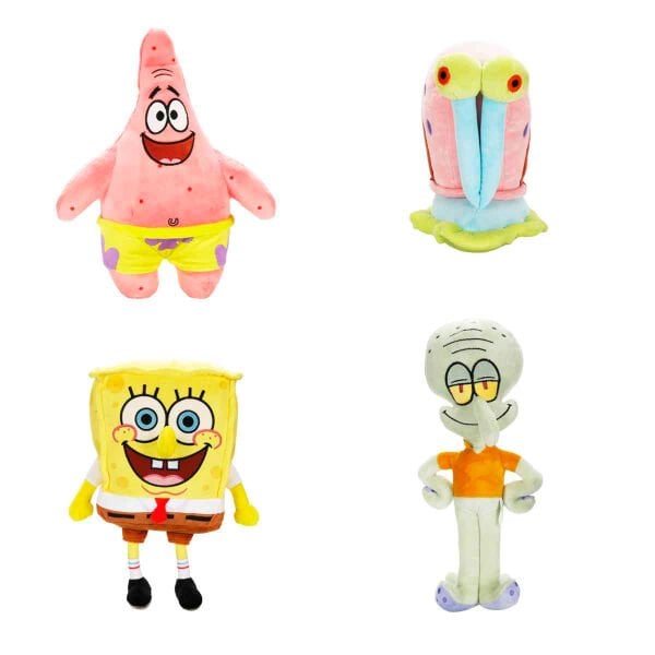 50174 SUN-HTI-SBR-PELUŞ S BOB 30CM PATRICK 33CM GARY 23CM SQUIDWARD 35CM SBO