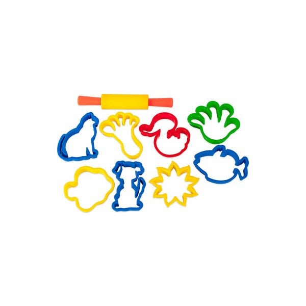 ERN-015 POŞETLİ OYUN HAMURU KALIPLAR BÜYÜK ŞEKİLLER ERN-515