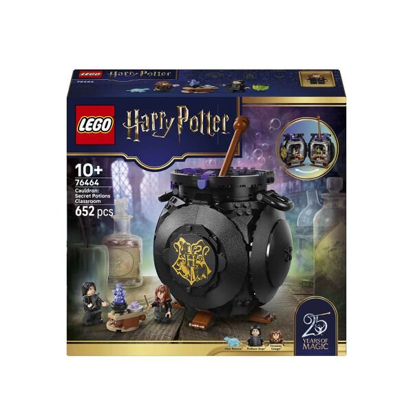 76464 Lego Harry Potter Kazan: Gizli İksir Sınıfı 652 parça +10 yaş