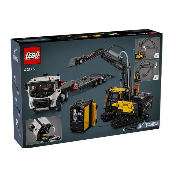 42175 Lego Technic Volvo FMX Kamyon ve EC230 Elektrikli Ekskatör 2274parça+10yaş