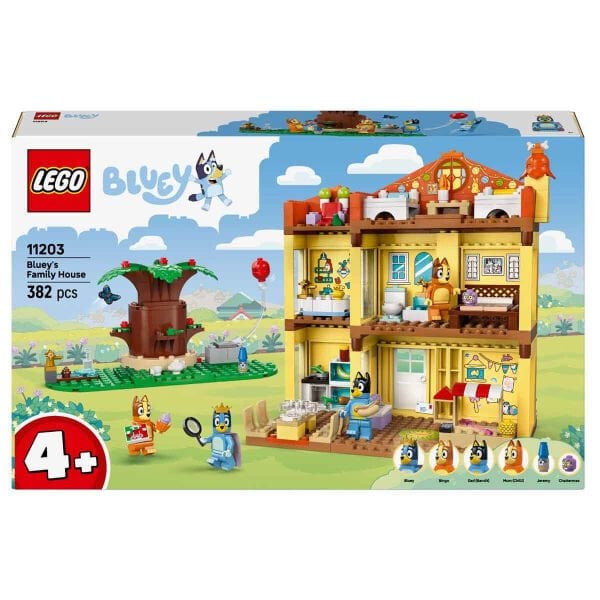 11203 Lego Duplo Bluey Bluey'nin Aile Evi 382 parça +4 yaş