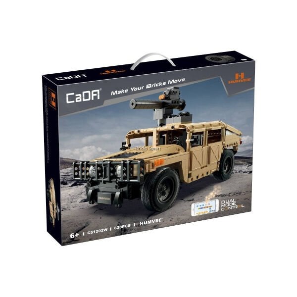 C5120W CADA HUMVEE 628 PARÇA BLOCK OYUNCAK