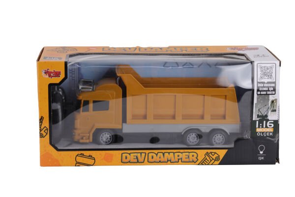 RG-618-6A-7A UK FF ŞARJLI 1 16 KAMYON DAMPERLİ