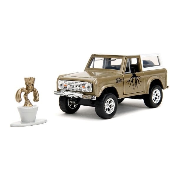 253223018 Jada Marvel Groot 1973 Ford Bronco 1 32