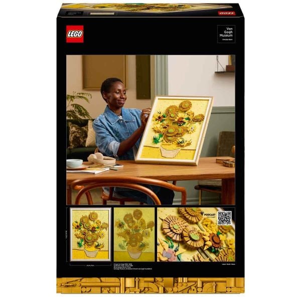 31215 Lego icons - Art Vincent van Gogh – Ayçiçekleri 2615 parça +18 yaş