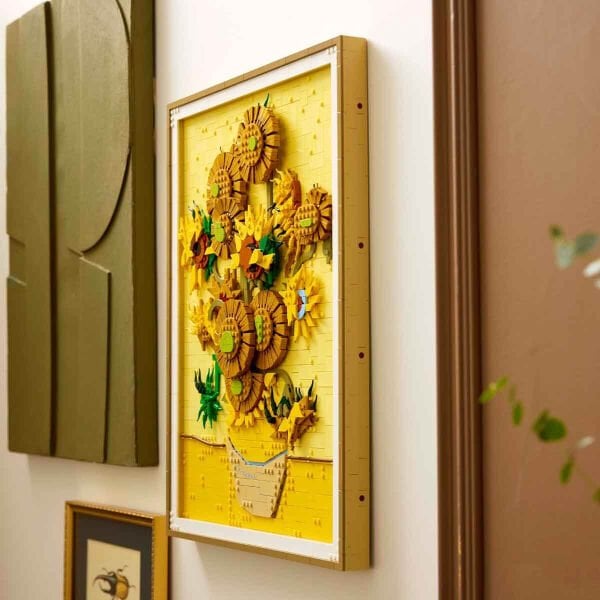 31215 Lego icons - Art Vincent van Gogh – Ayçiçekleri 2615 parça +18 yaş