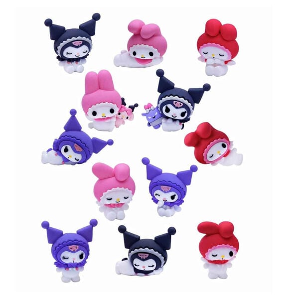 20533 SUN-ITG-CLT-3D FİGÜR MY MELODY KUROMI SÜRPRİZ PAKET KRM 3R 36D