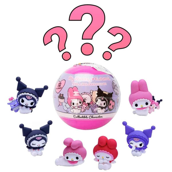20533 SUN-ITG-CLT-3D FİGÜR MY MELODY KUROMI SÜRPRİZ PAKET KRM 3R 36D