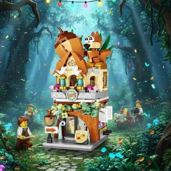 LZ-1641 LOZ FINDIK DÜKKANI 485 PARÇA BLOCK OYUNCAK