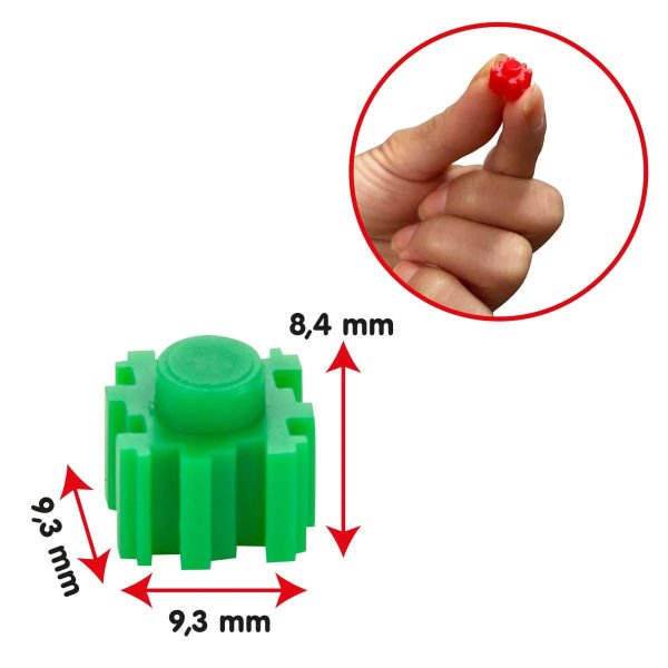 03 616 Pixel 3D Bloklar 1750 Parça -Pilsan Oyuncak