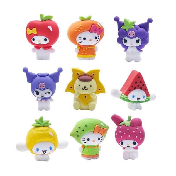20541 SUN-ITG-CLT-3D FİGÜR H KITTY AND FRIENDS TUTTY FRUTTY SÜRPRİZ PAKET HKTY