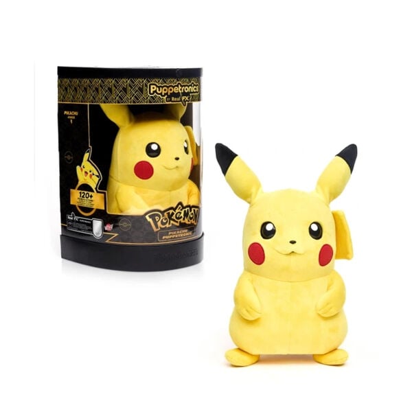 WS POK-1001 Pikachu RealFX Elektronik Kukla 50 cm