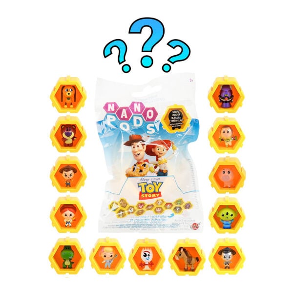 2895 SUN-WST-FİGÜR DISNEY PIXAR NANO PODS SÜRPRİZ PAKET TYS 24D