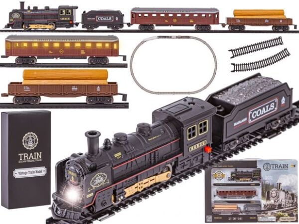 621B RETRO VAGONLARI IŞIKLI LÜX TREN