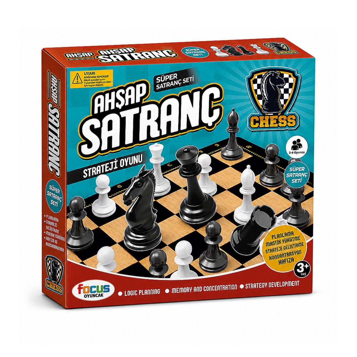 ZNO-2145 AHŞAP SATRANÇ