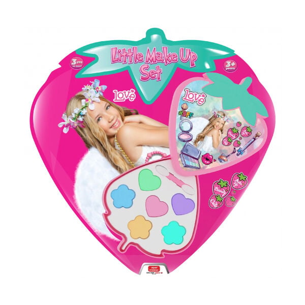 228 Little Make Up Set Çilek Makyaj Seti Stand