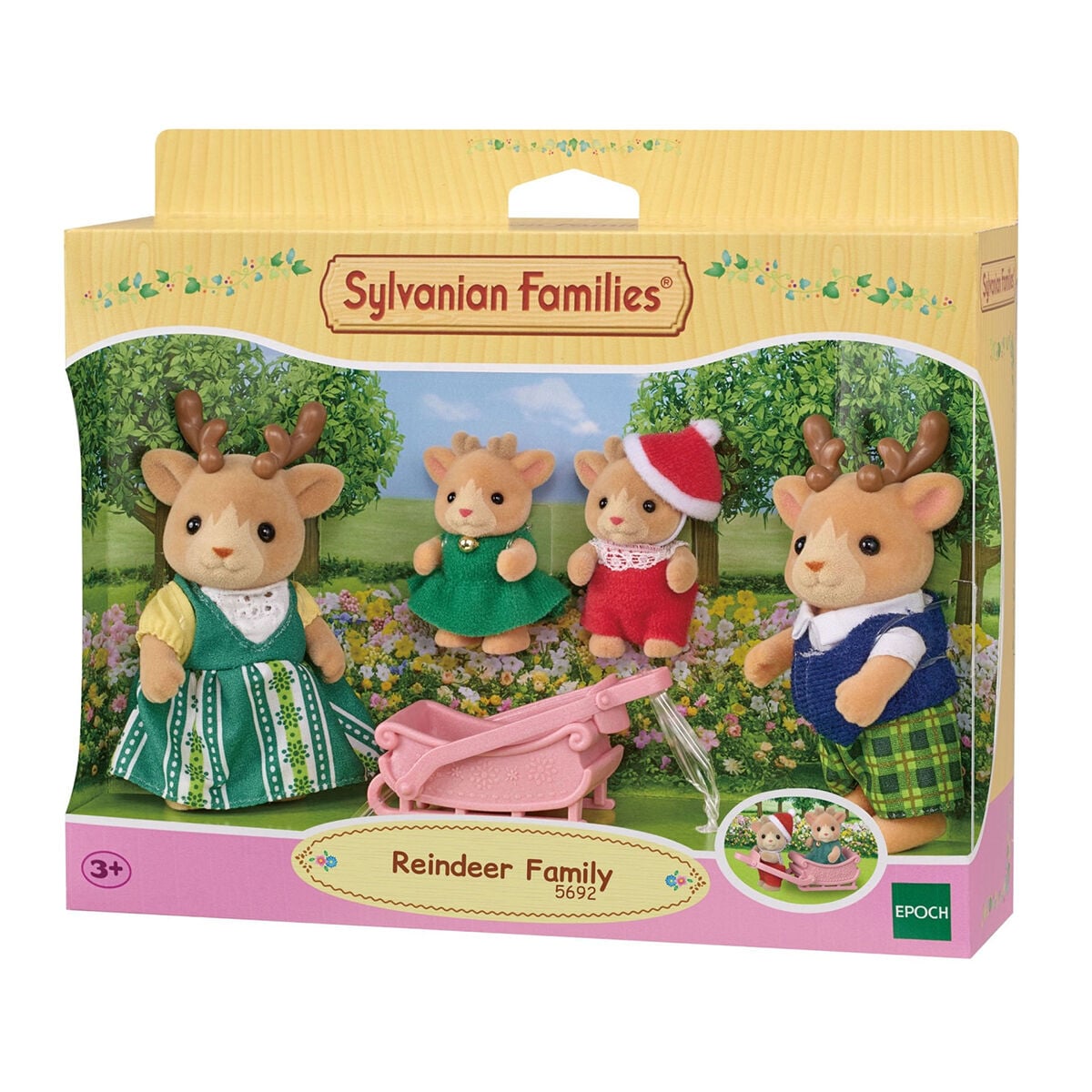 5692 Sylvanian Families Ren Geyiği Ailesi +4 yaş