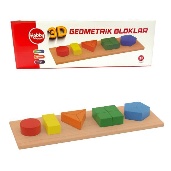 HH2031-3D GEOMETRİK BLOKLAR