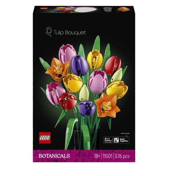 11501 Lego Botanicals Lale Buketi 576 parça +18 yaş