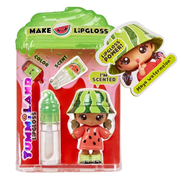 120780 Yummiland Maya Watermelon Bebeği ve Dudak Parlatıcısı