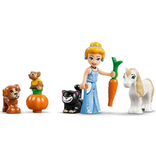 43283 Lego Disney Princess Sindirella ve Hayvan Dostları Şatosu 149 parça +4 yaş