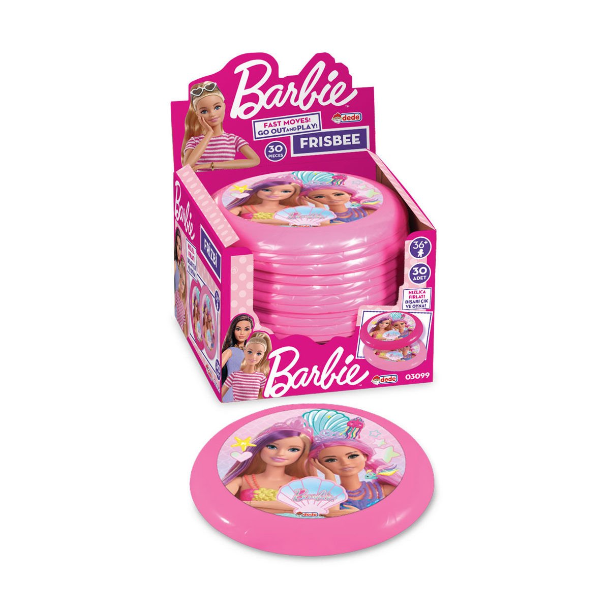 03099 Barbie Frizbi -Fentoys