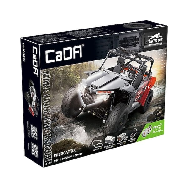 C62006W CADA ARTİC CAT WİLDCAT XX 686 PARÇA BLOCK OYUNCAK