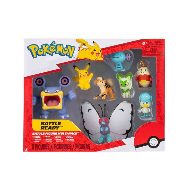 POK PKW2542-E Pokemon Battle 8li Figür Seti