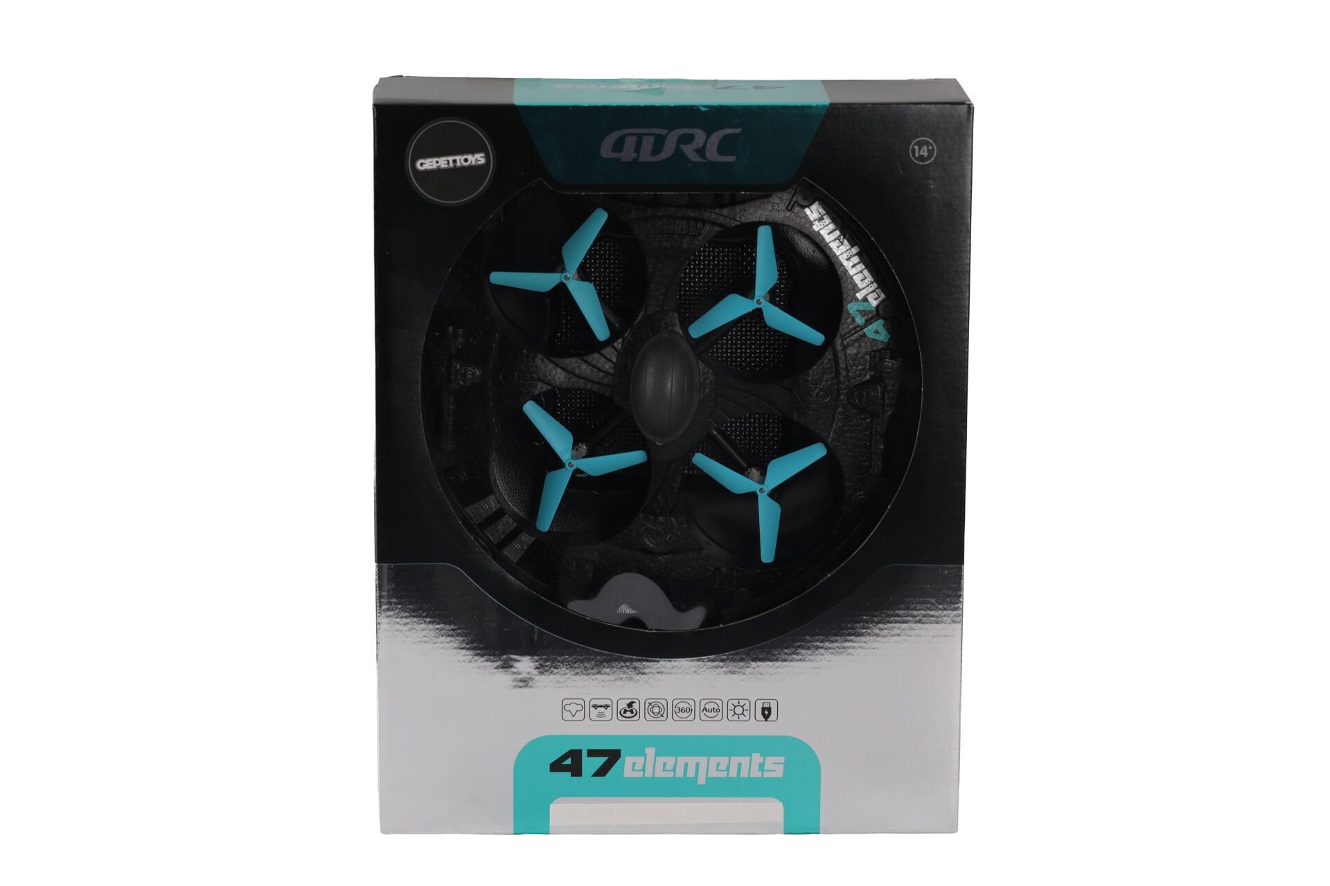 4D-V47 DUMAN ATAN LED IŞIKLI UFO DRON