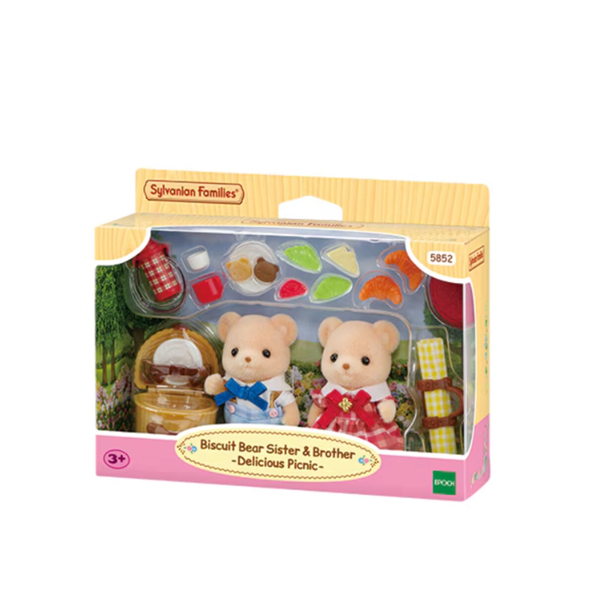 5852 Sylvanian Families Biscuit Kardeşler Leziz Piknik Seti +3 yaş
