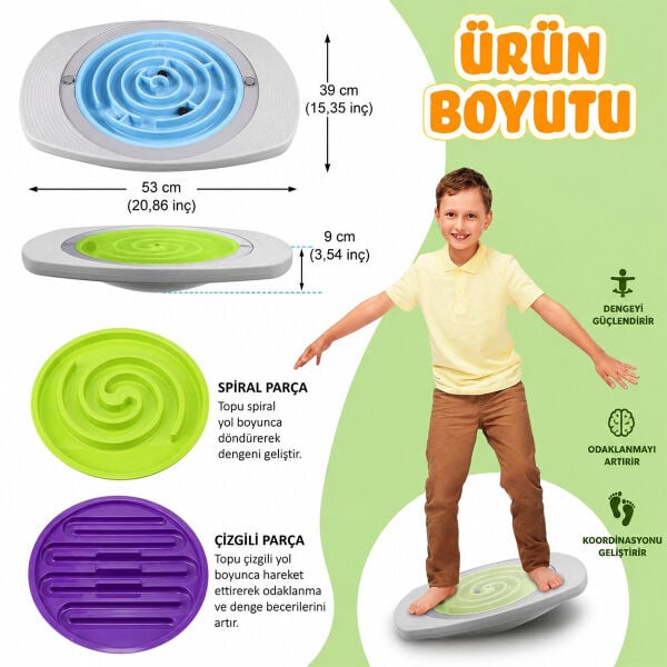 LY-2585 3 SEVİYELİ DENGE TAŞI
