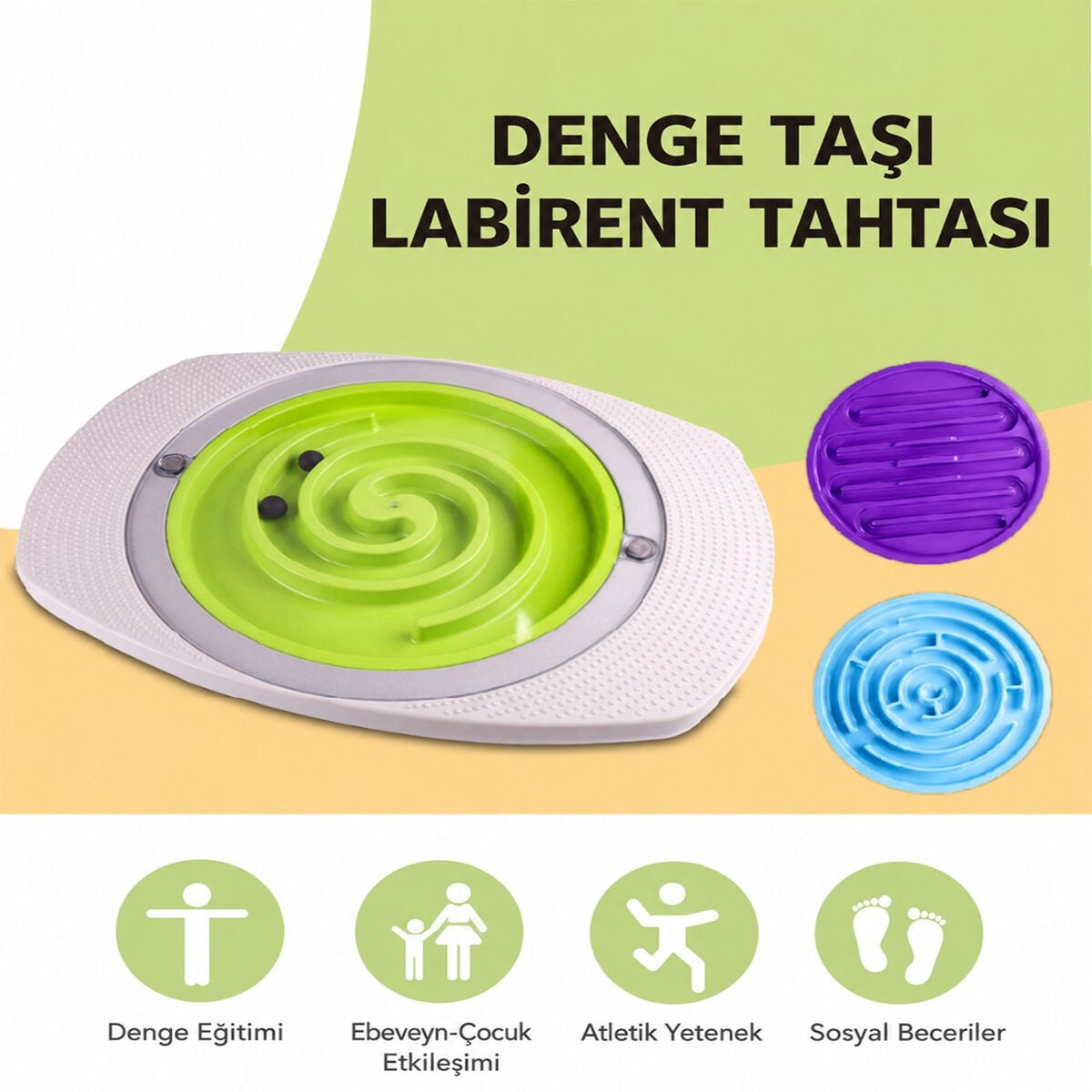 LY-2585 3 SEVİYELİ DENGE TAŞI