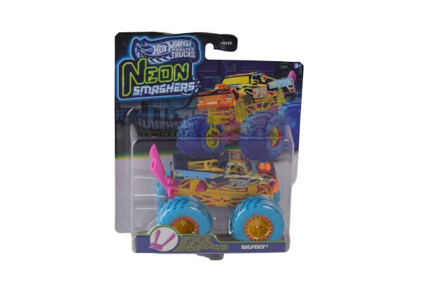 JMV39 Hot Wheels Monster Trucks Neon Smashers Araç Serisi