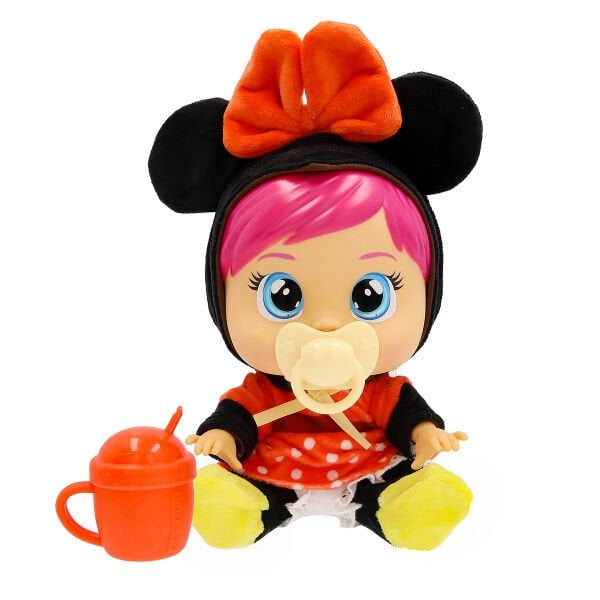 CYB69000 Cry Babies Love and Care Minnie Kostümlü Bebek