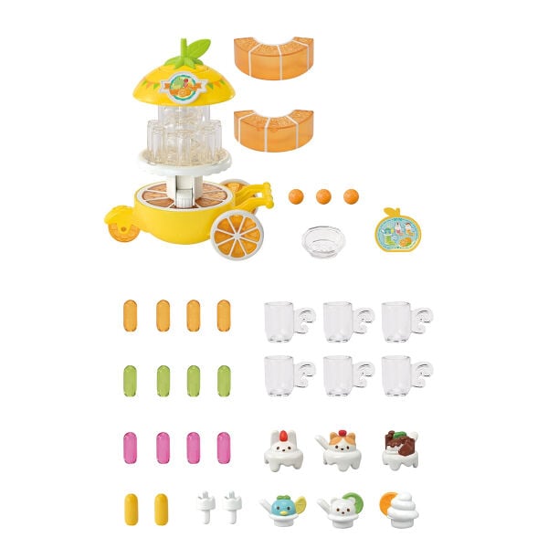 5861 Sylvanian Families Citrus Kuş Ailesi Meyve Suyu Standı +3 yaş
