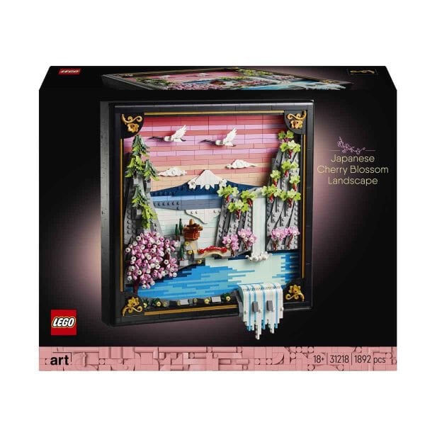 31218 Lego Art Japon Kiraz Çiçeği Manzarası 1892 parça +18 yaş