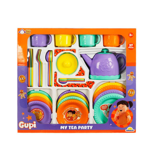 6831 SUN-SABC-LCH-ÇAY SETİ KUTULU GUPİ MY TEA PARTY 36PRÇ GUP