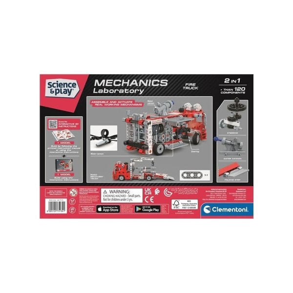 75134TR Mekanik Laboratuvarı - İtfaiye Aracı - Fire Truck +8 yaş