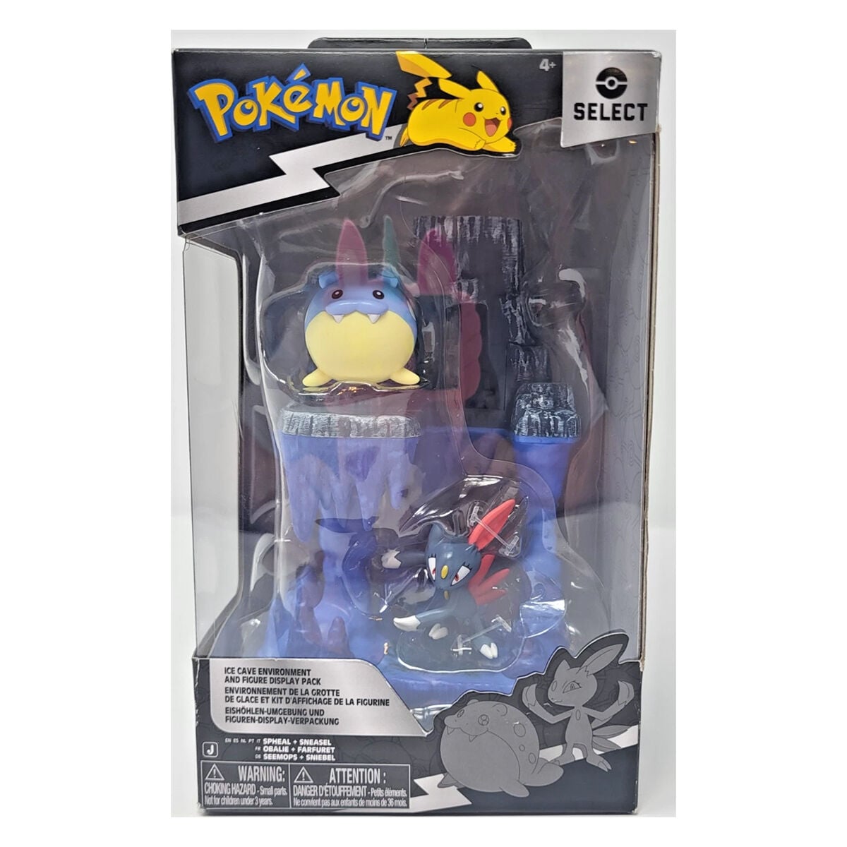 POK PKW2766-A Pokemon Select Seri Tasarım Mekan ve Figür Seti Asorti