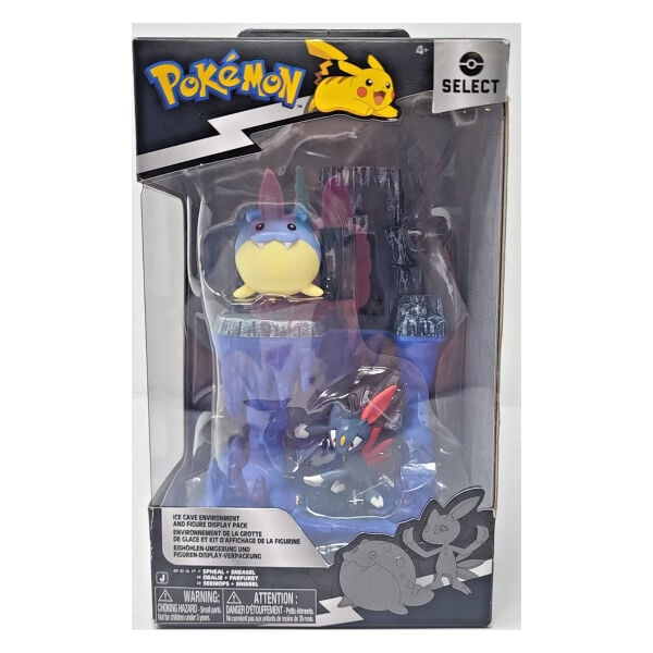 POK PKW2766-A Pokemon Select Seri Tasarım Mekan ve Figür Seti Asorti