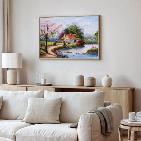 20782 PUZZLE 1000 LAKE HOUSE