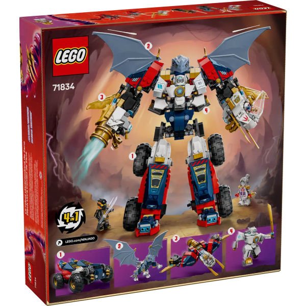 71834 Lego Ninjago Zane'in Ultra Kombo Mech'i 1187 parça +9 yaş