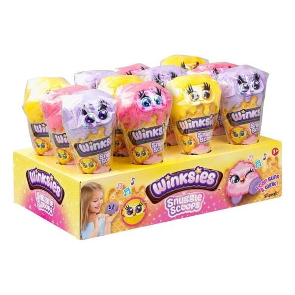 SIL 89060 Winksies Snuggle Scoops 12'li Display Asortili