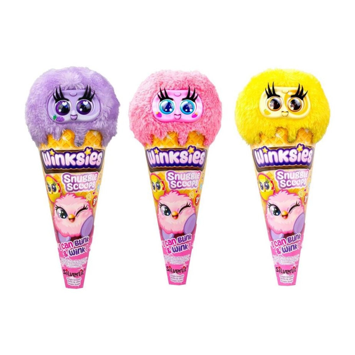 SIL 89060 Winksies Snuggle Scoops 12'li Display Asortili