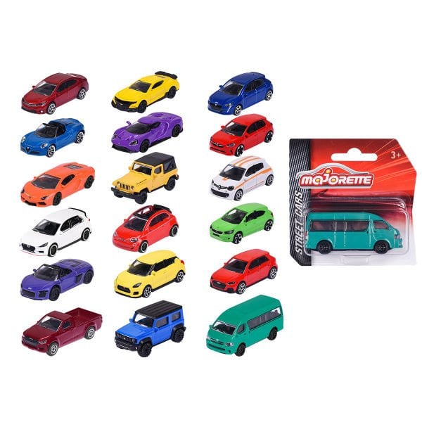 212053051 Street Cars Assortment 18-asst (Adet fiyatıdır. Tekli satılır)