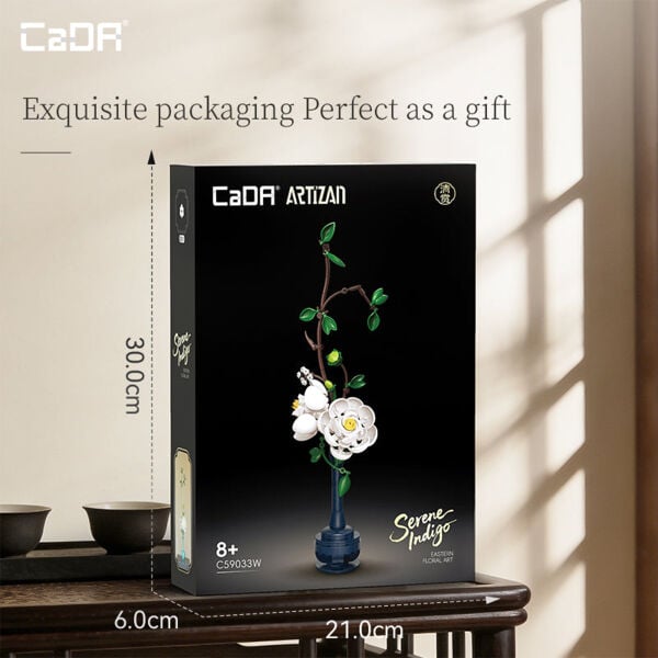 C59033W CADA SAKSILI ŞAKAYIK MODEL 324 PARÇA BLOCK OYUNCAK