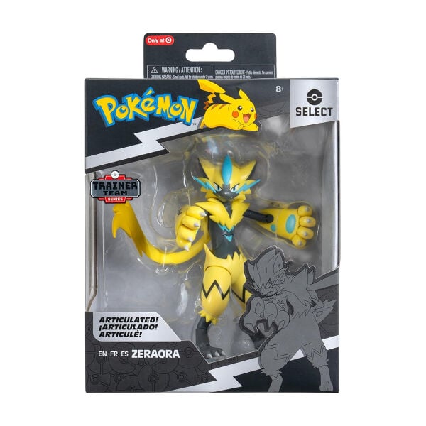 POK PKW3205 Pokemon Select Seri Eklemli Figür Zeraora