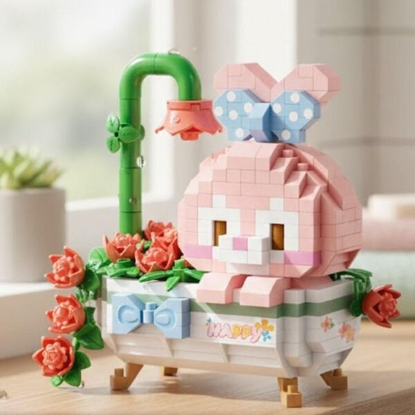 LZ-8806 LOZ MUTLU TAVŞAN 370 PARÇA  BLOCK OYUNCAK