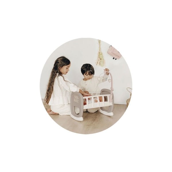 7600220372 Smoby Bebek Karyolası