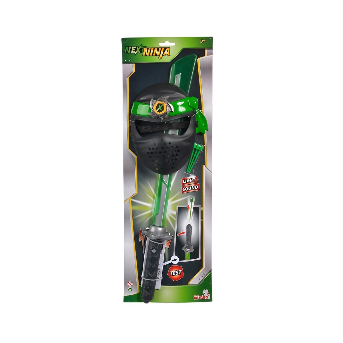 108042238 NEXT NİNJA SWORD AND MASK GREEN
